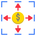 external border-stock-market-flat-flat-geotatah icon