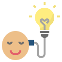 external bulb-gamification-flat-flat-geotatah icon