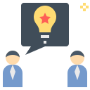 external coach-life-coach-flat-flat-geotatah icon