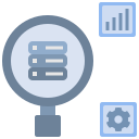 external database-datanomics-flat-flat-geotatah icon