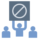 external demonstrate-demonstration-flat-flat-geotatah icon