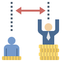 external difference-social-inequality-flat-flat-geotatah icon