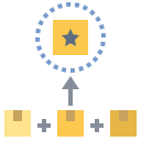 external differentiation-brand-positioning-flat-flat-geotatah icon