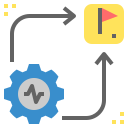 external direction-risk-management-flat-flat-geotatah icon