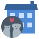 external pet-pet-lover-society-flat-flat-geotatah icon