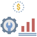 external profit-training-management-system-flat-flat-geotatah icon