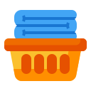 external basket-cleaning-flat-gradient-flat-gradient-andi-nur-abdillah icon