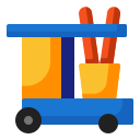 external cart-cleaning-flat-gradient-flat-gradient-andi-nur-abdillah icon