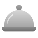 external cloche-food-delivery-flat-gradient-flat-gradient-andi-nur-abdillah icon