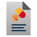 external document-medical-flat-gradient-flat-gradient-andi-nur-abdillah icon