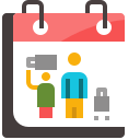 external calendar-calendar-flat-flat-icon-mangsaabguru--5 icon