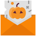 external card-halloweens-day-flat-flat-icon-mangsaabguru- icon