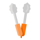 external tongs-cookware-flat-flat-icon-mangsaabguru- icon