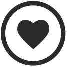 external Heart-symbols-on-coins-flat-icons-inmotus-design icon