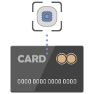 external banking-banking-service-credit-cards-based-on-nfc-internet-banking-flat-icons-inmotus-design-2 icon