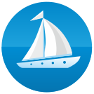 external boat-yacht-yachting-attributes-flat-icons-inmotus-design icon