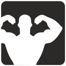 external body-fitness-flat-icons-inmotus-design icon