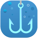 external bubbles-fishing-flat-icons-inmotus-design icon