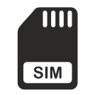 external call-sim-card-flat-icons-inmotus-design-2 icon