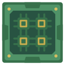 external chip-chips-and-cpu-flat-icons-inmotus-design-5 icon