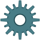 external cogwheel-complex-gears-flat-icons-inmotus-design icon