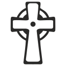 external cross-ireland-culture-ornaments-flat-icons-inmotus-design icon