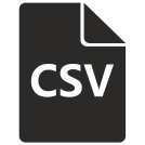 external csv-popular-files-formats-flat-icons-inmotus-design icon