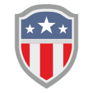 external flag-usa-national-flag-eagle-shield-flat-icons-inmotus-design icon