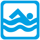 external label-swim-flat-icons-inmotus-design icon