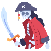 external bone-pirate-flat-flat-icons-maxicons icon