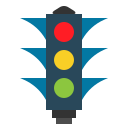 external light-transportation-flat-icons-pause-08 icon