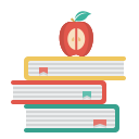 external apple-education-and-science-flat-land-kalash icon