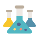 external chemistry-education-flat-satawat-anukul icon