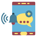 external communication-communication-flat-flat-satawat-anukul icon