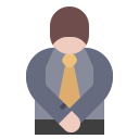 external apology-business-flat-wichaiwi icon