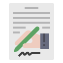 external approved-business-flat-wichaiwi icon