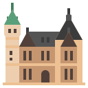 external city-european-cities-landmarks-flat-wichaiwi icon