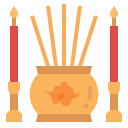 external pray-chinese-new-year-flat-wichaiwi icon