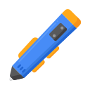 external 3d-pen-3d-printing-flaticons-flat-flat-icons-2 icon