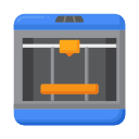 external 3d-printer-3d-printing-flaticons-flat-flat-icons-2 icon