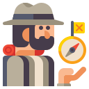 external adventurer-archaeology-flaticons-flat-flat-icons-2 icon