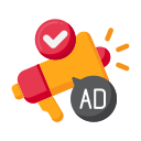 external advertisement-internet-marketing-service-flaticons-flat-flat-icons-2 icon