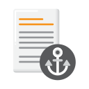 external anchor-text-internet-marketing-service-flaticons-flat-flat-icons icon