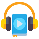 external audio-book-quarantine-flaticons-flat-flat-icons icon