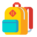 external backpack-summer-season-flaticons-flat-flat-icons icon