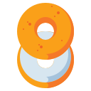 external bagel-street-food-flaticons-flat-flat-icons icon