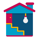 external basement-home-improvements-flaticons-flat-flat-icons icon