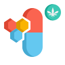 external biocbd-per-capsule-cbd-oil-flaticons-flat-flat-icons icon