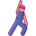 external aerobics-fitness-at-home-flaticons-lineal-color-flat-icons-2 icon