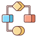 external algorithm-data-analytics-flaticons-lineal-color-flat-icons-4 icon